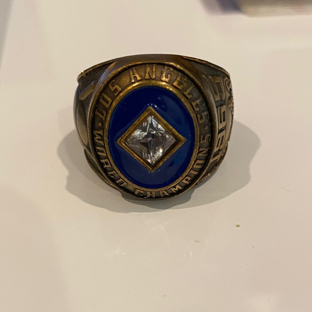 Men's Blue and Gold Championship Ring